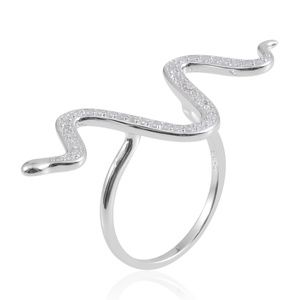 NEW Sterling Silver Snake Ring (Size 6)